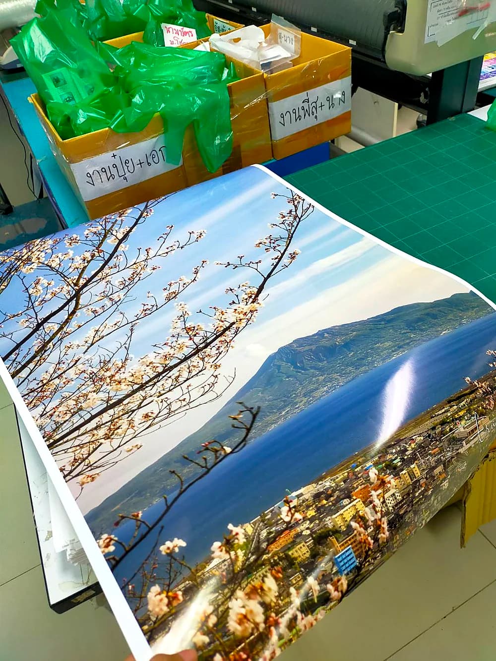 ตัวอย่างโปสเตอร์ภาพถ่ายทิวทัศน์